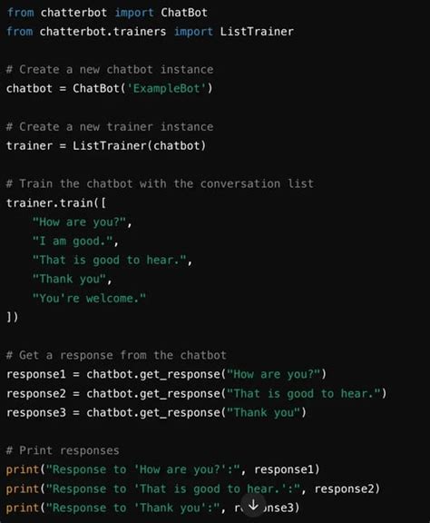 how to program an ai chatbot in python