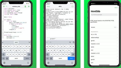 how to program python on iphone