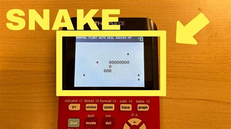 how to program snake game on ti 84 plus