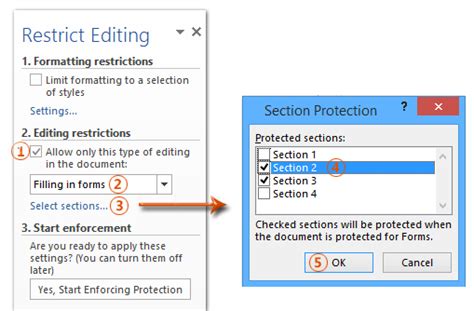 how to protect formatting in word