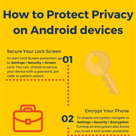 how to protect privacy on android