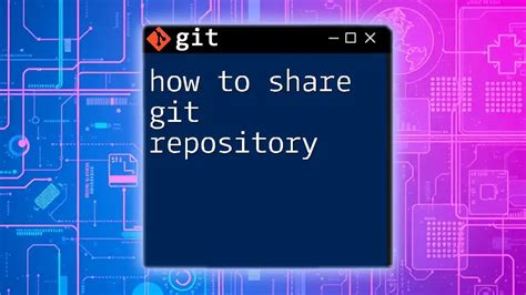 how to public git repository