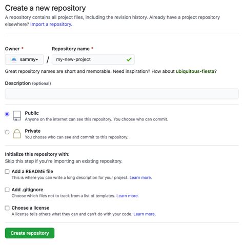 how to push project to github