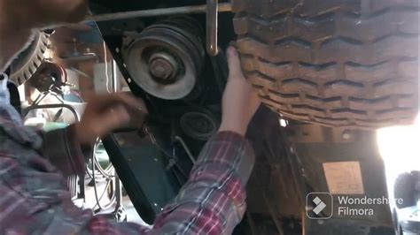how to put a drive belt back on