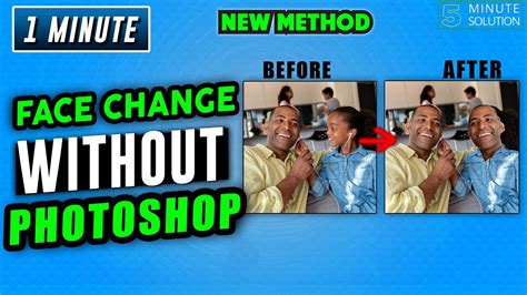 how to put a face on another face in a video