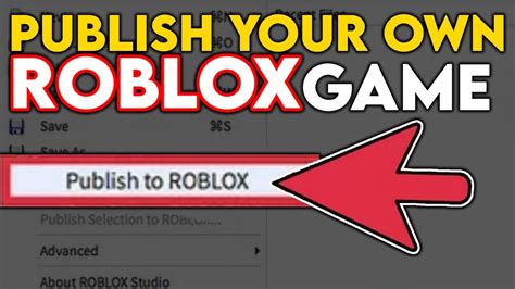 how to put a game on roblox