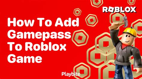 how to put a gamepass on your roblox game