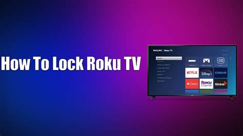 how to put a parental lock on youtube on roku tv
