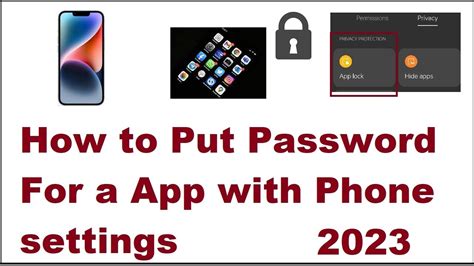 how to put a passcode on settings app