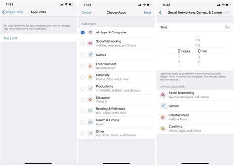 how to put a password on app limits on iphone