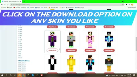 how to put a skin in minecraft java edition
