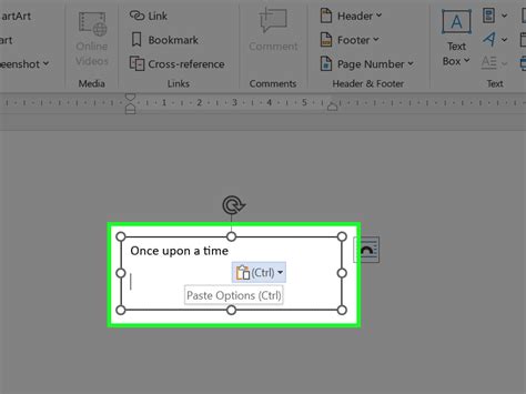 how to put a text box in microsoft word