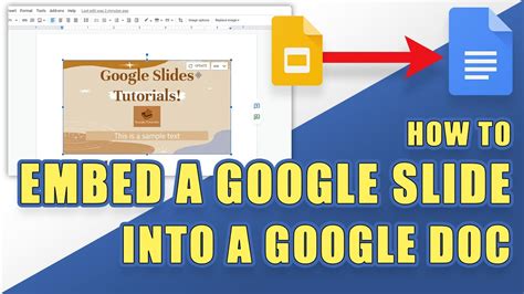 how to put a video in a google slideshow