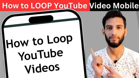 how to put a video on loop on youtube app