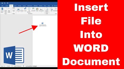 how to put a word doc in files
