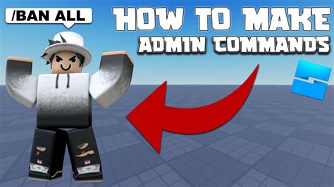how to put admin commands in roblox studio