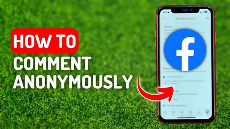 how to put anonymous comment on facebook group