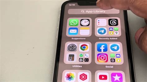 how to put apps in alphabetical order on iphone 11