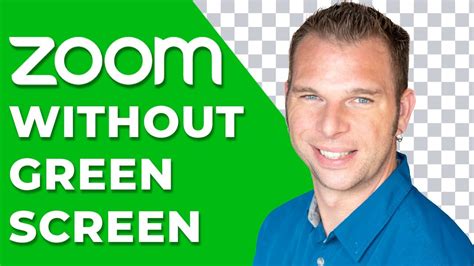 how to put background in zoom without green screen