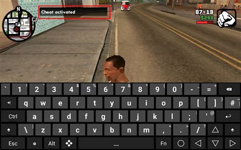 how to put cheat code in gta san andreas android