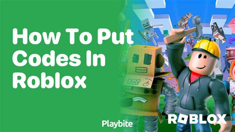how to put codes on roblox mobile