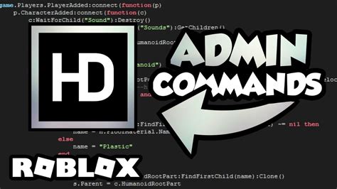 how to put commands in roblox studio