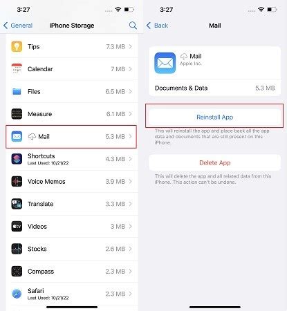 how to put email icon back on iphone