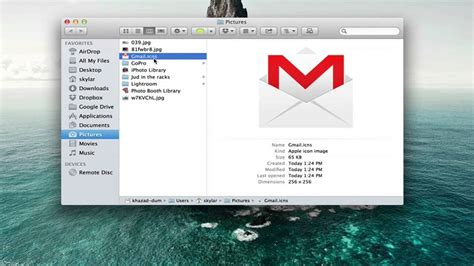 how to put email icon on desktop windows 10