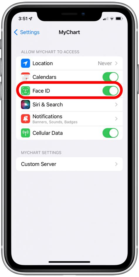 how to put face id on notes in iphone