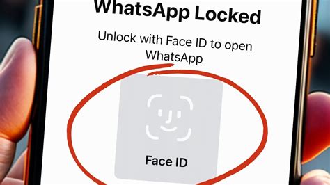 how to put face lock on gallery in iphone