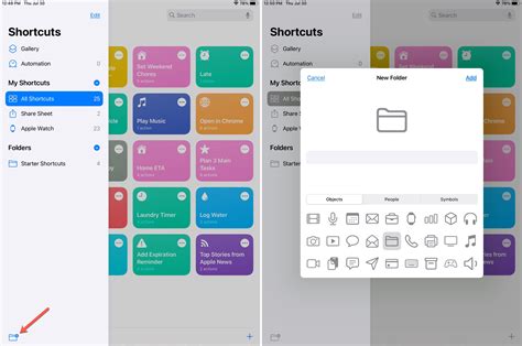 how to put file folder on home screen ipad