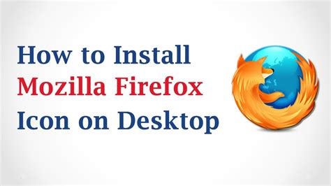 how to put firefox icon on taskbar
