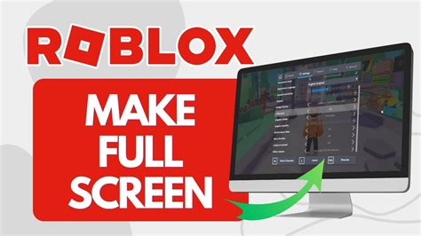 how to put fullscreen on roblox pc