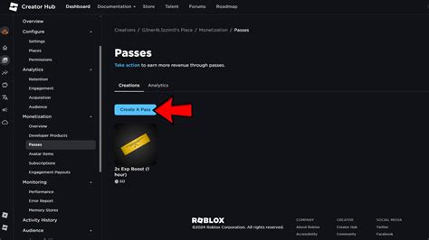 how to put game pass on roblox