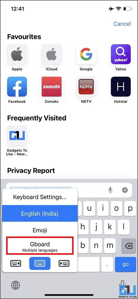 how to put google keyboard on iphone