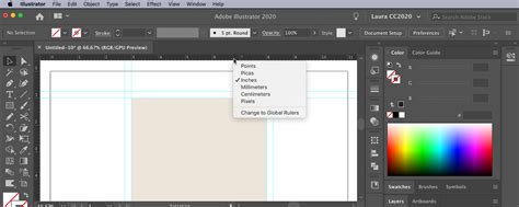how to put guides in illustrator