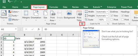 how to put header row on each page in excel