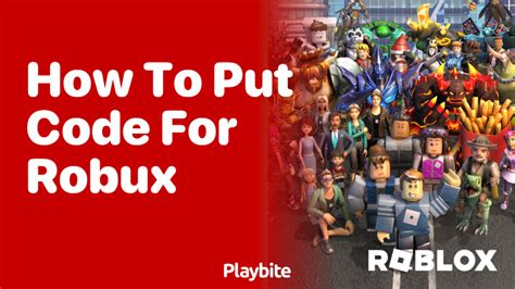 how to put in a code for robux on ipad