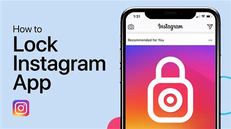 how to put lock on instagram in android phone