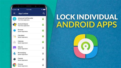 how to put locks on your apps android