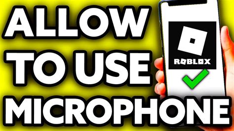 how to put mic on roblox phone