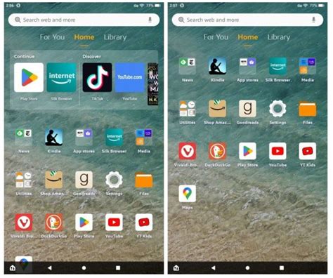 how to put missing app on home screen
