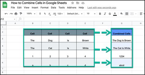 how to put multiple values in one cell google sheets