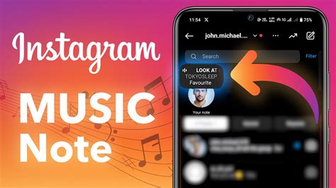 how to put music in ig notes pc