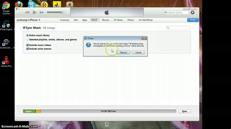 how to put music in iphone using itunes