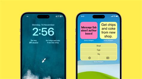 how to put notes app on iphone home screen
