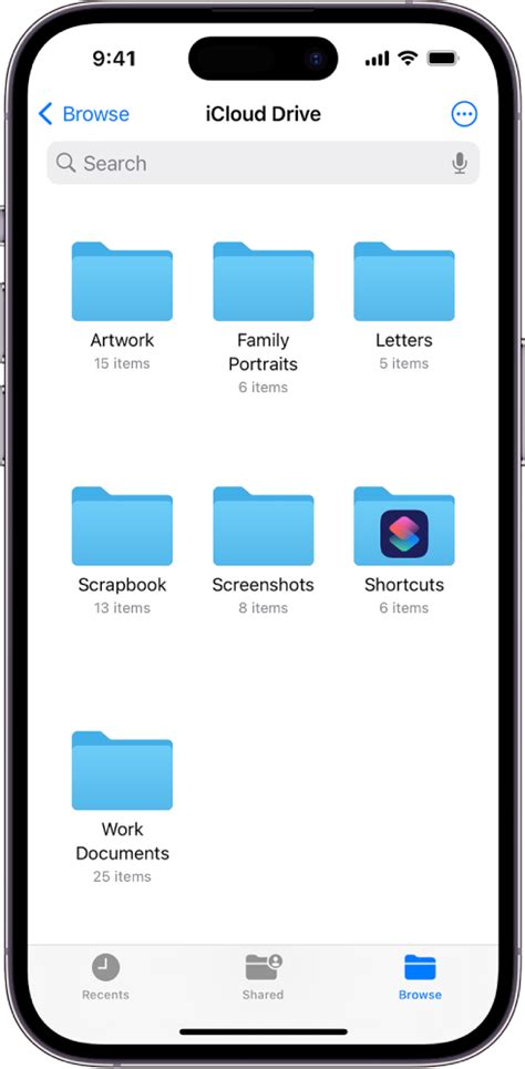 how to put pictures in a separate file folder on iphone