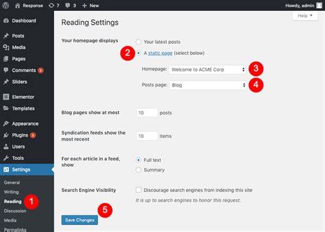 how to put posts on home page in wordpress