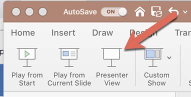 how to put powerpoint in presentation mode on mac