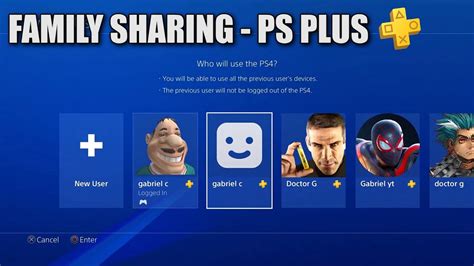 how to put ps plus on all accounts ps4